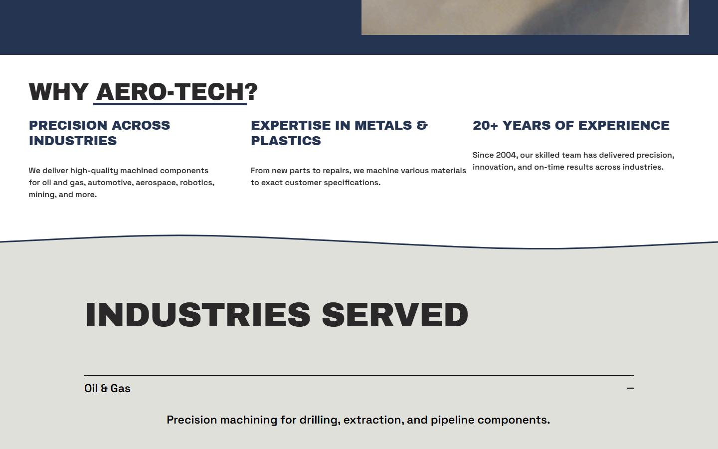Aero‑Tech Machining Inc. — CNC machining company in Calgary, Alberta