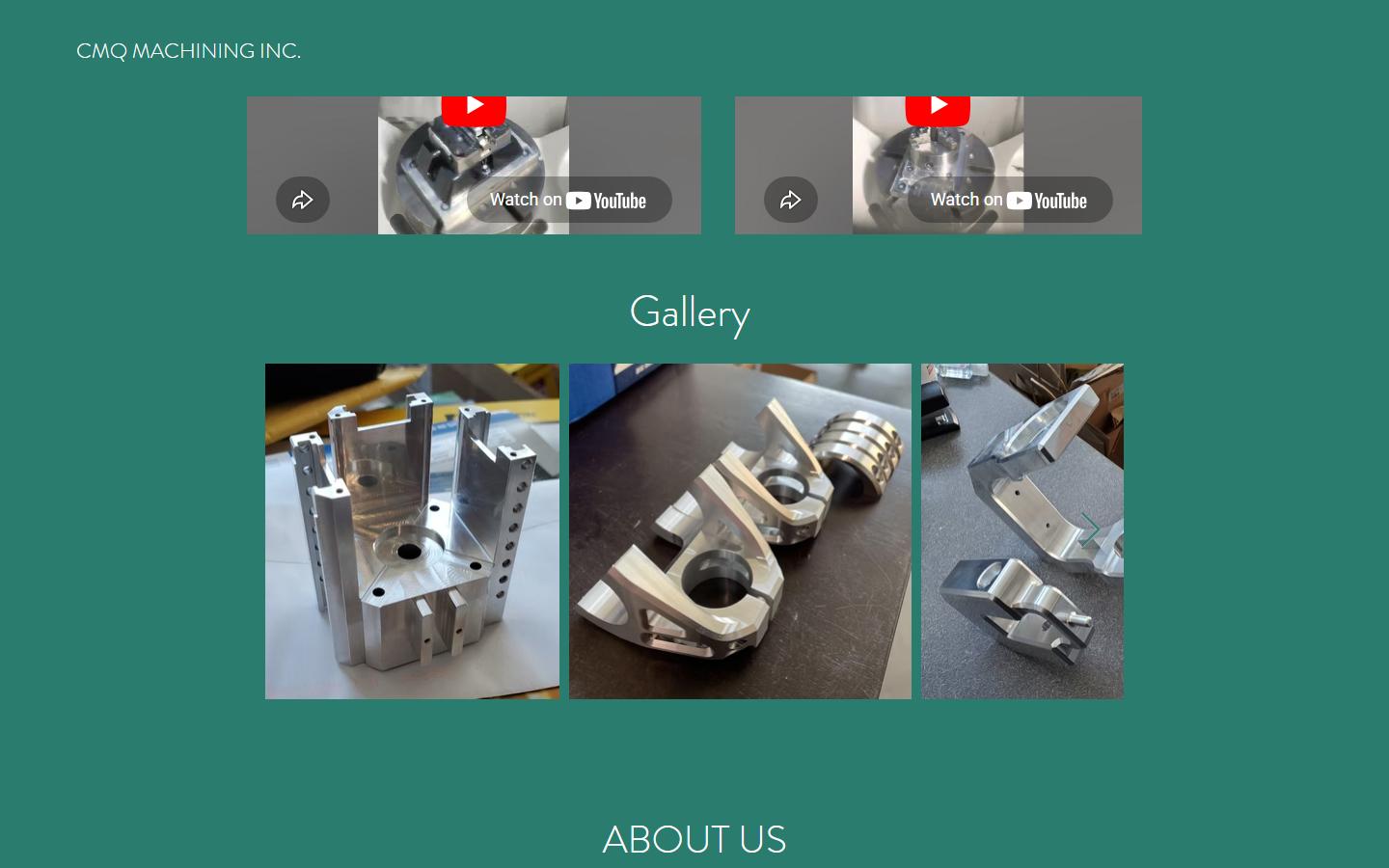 CMQ Machining Inc. — CNC machining company in Calgary, Alberta