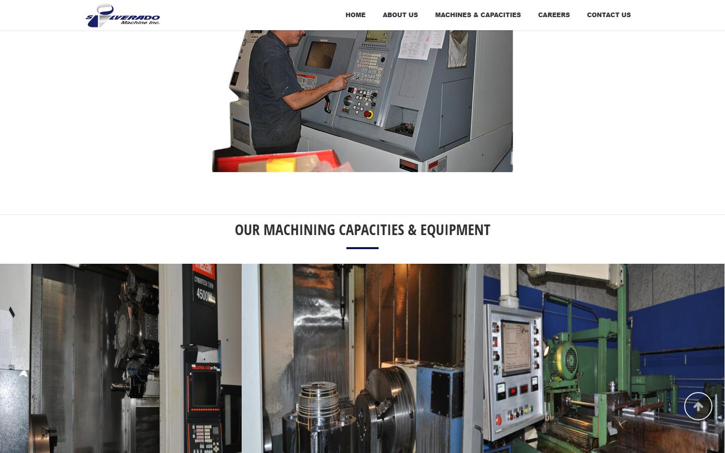 Silverado Machine Inc. homepage, CNC machining in Calgary, Alberta