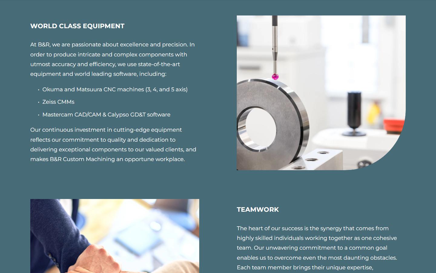 B&R Custom Machining — CNC machining company in Cambridge, ON