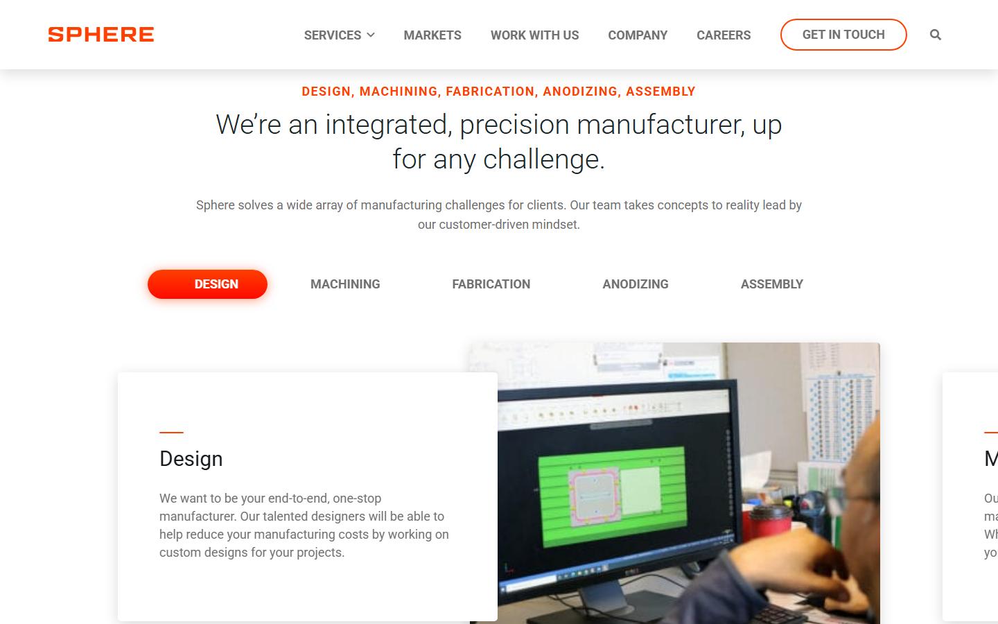 Sphere Manufacturing Group — CNC machining company in Kitchener, ON