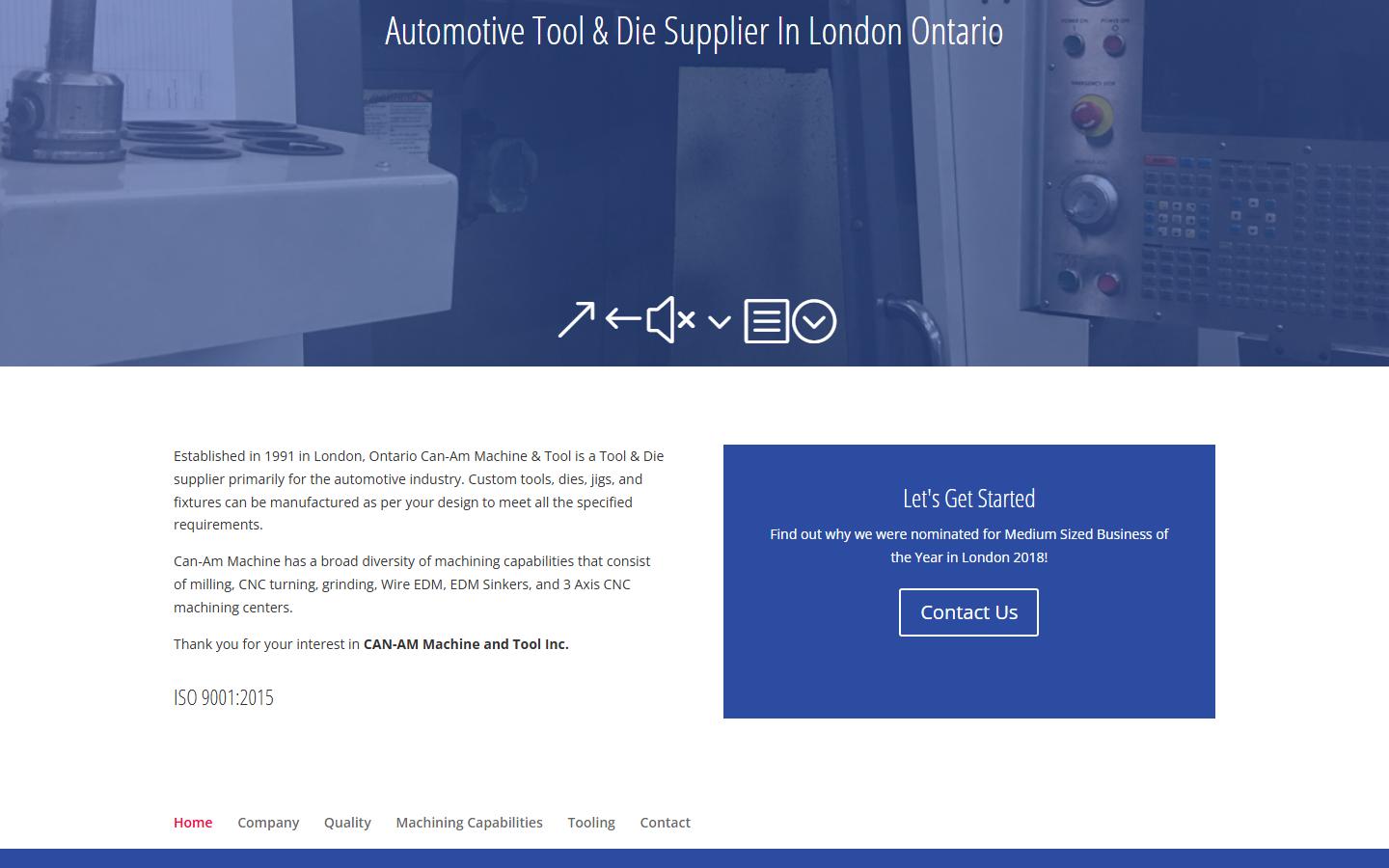 Can-Am Machine & Tool Inc. — CNC machining company in London, ON