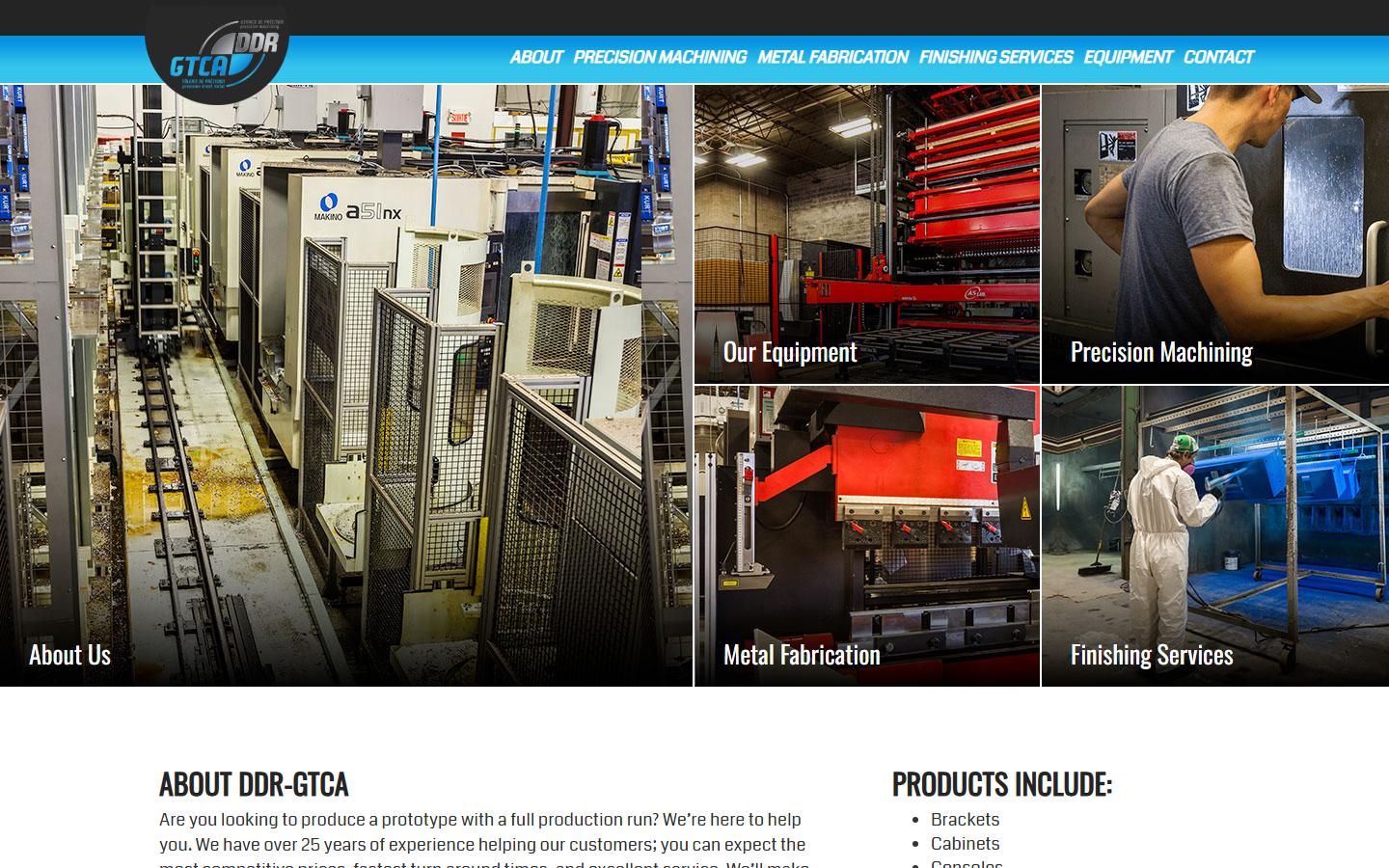DDR Precision Machining / GTCA homepage, CNC machining in Saint Laurent, QC
