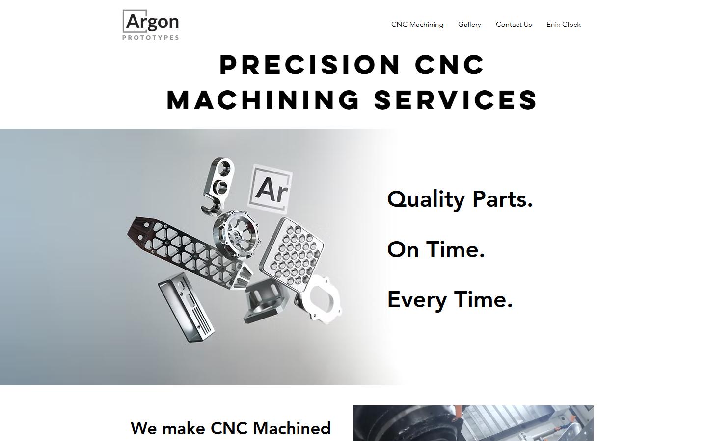 Argon Prototypes Inc. — CNC machining company in Toronto, Ontario