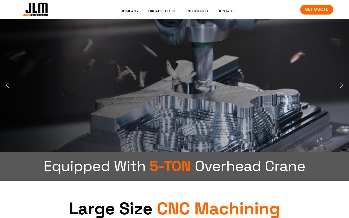 JLM Machining Inc. — CNC machining company in Mississauga, Ontario