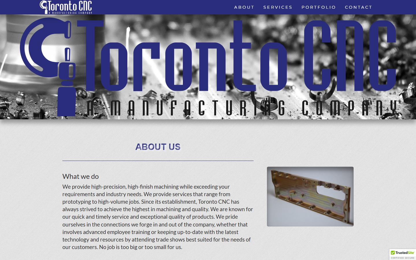 Toronto CNC — CNC machining company in Concord, Ontario