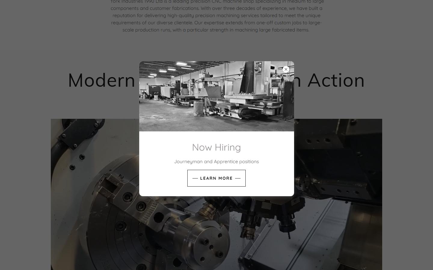 York Industries Ltd. — CNC machining company in Surrey, British Columbia