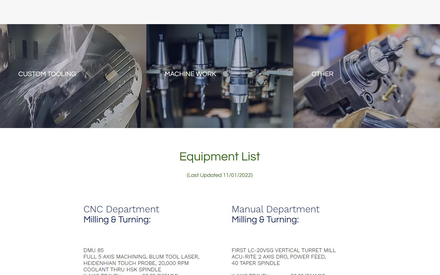 FiveX Machining Inc. — CNC machining company in Windsor, ON