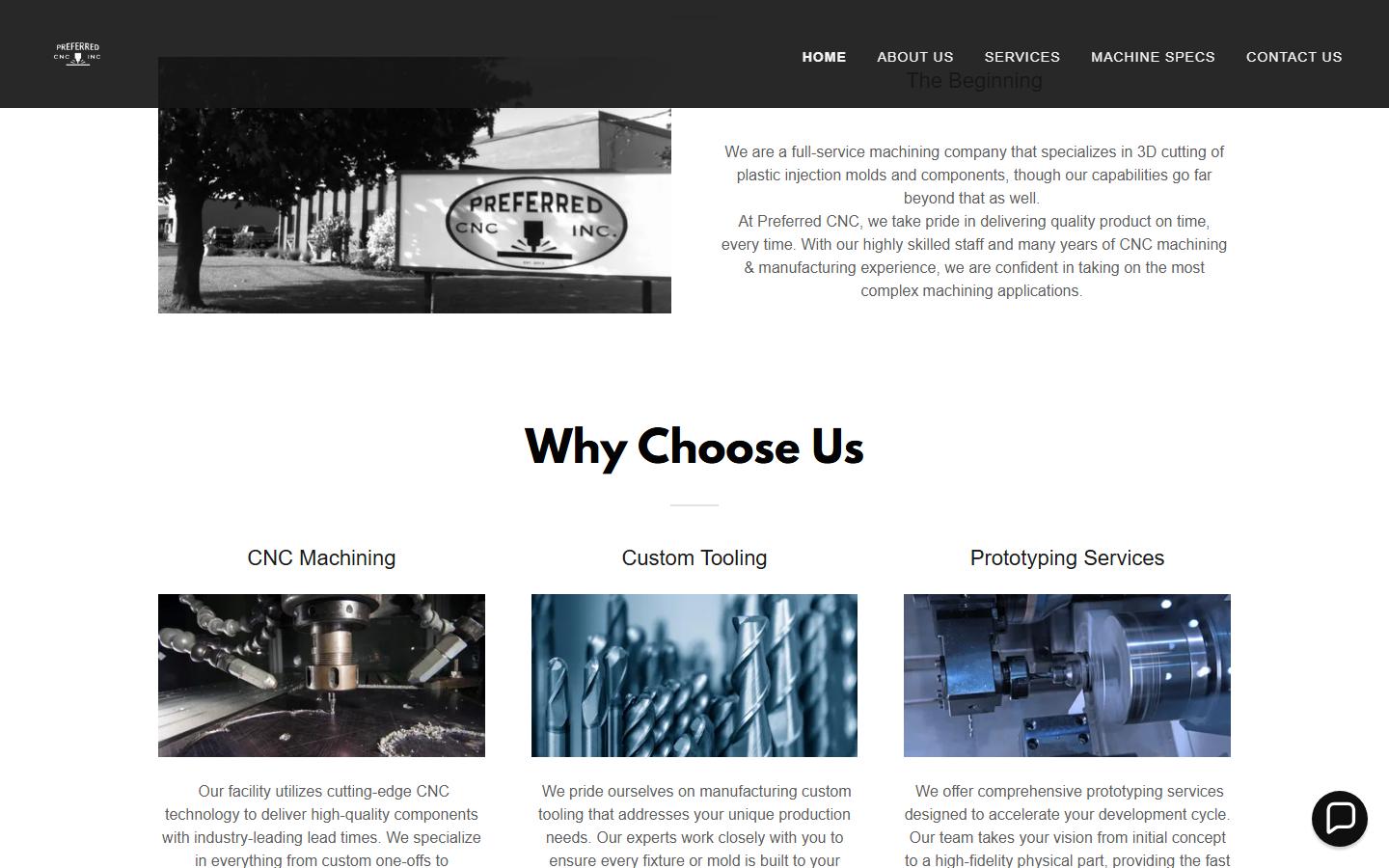 Preferred CNC Inc. — CNC machining company in Windsor, ON