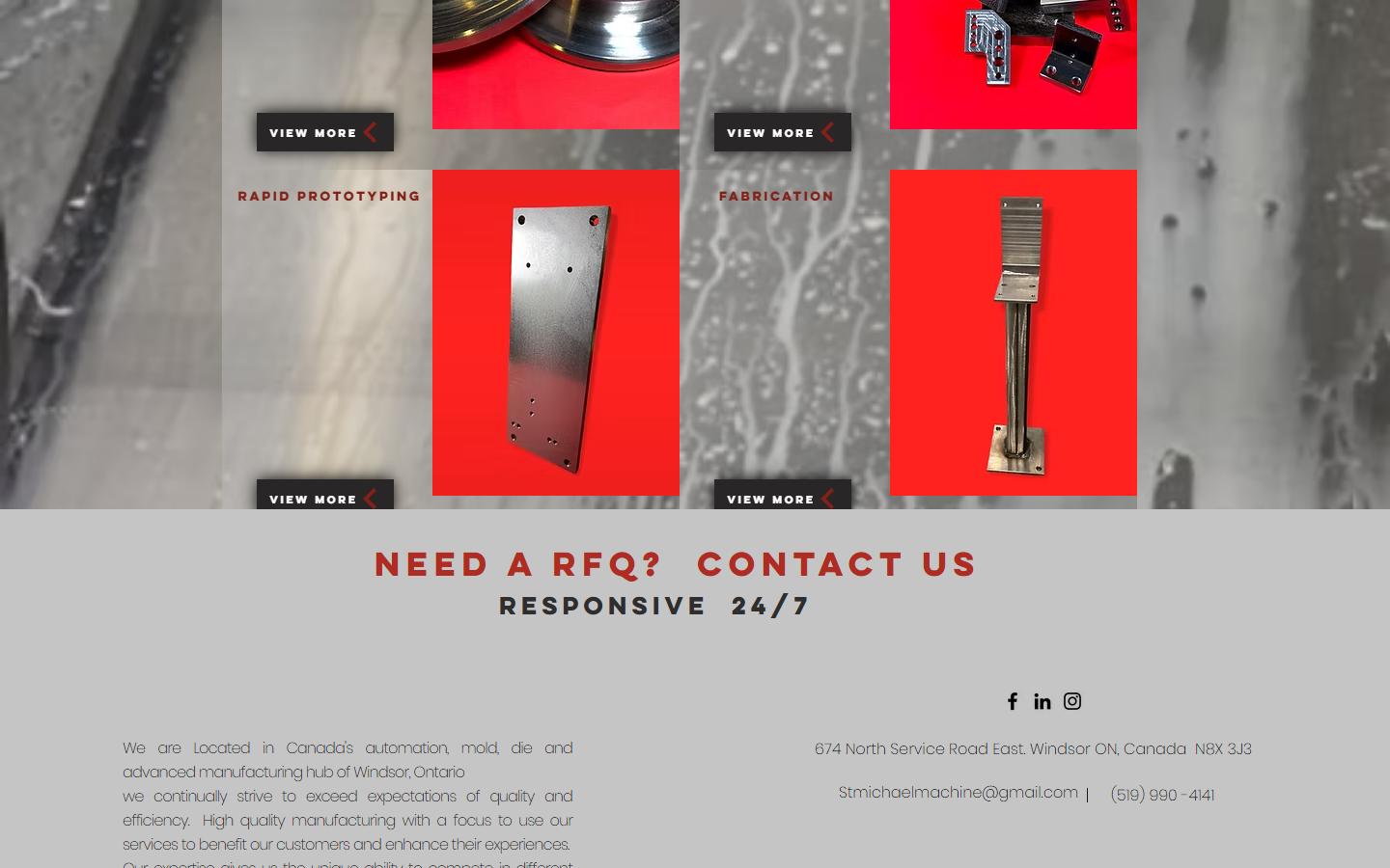 St. Michael Machine Ltd. — CNC machining company in Windsor, ON