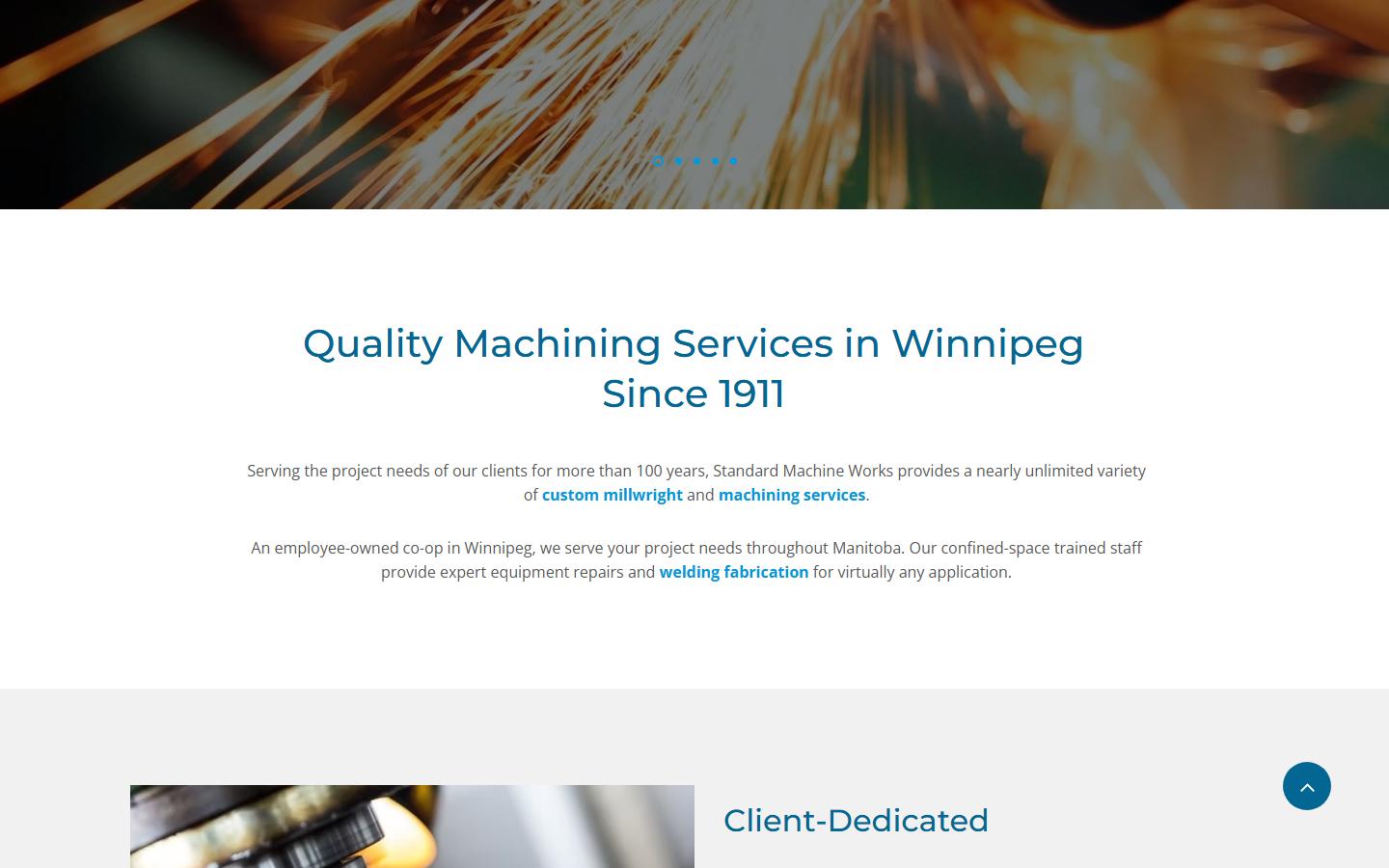 Standard Machine Works — CNC machining company in Winnipeg, MB